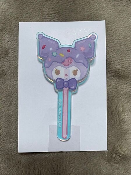 サンリオキャラクターズ アクリルブローチ クリームinスナック クロミ