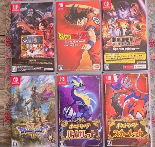 Switch ソフト まとめ売り