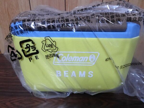 【新品未開封】BEAMS Coleman テイク6 2025 イエロー クーラーボックス ビームス コールマン