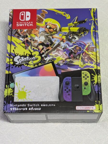 【新品未開封】Nintendo Switch 有機ELモデル スプラトゥーン3 エディション