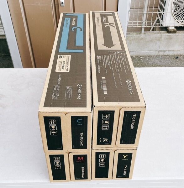 京セラ Taskalfa TK-8306 トナーカートリッジ 4色セット 3050ci/3051ci/3550ci/3551ci