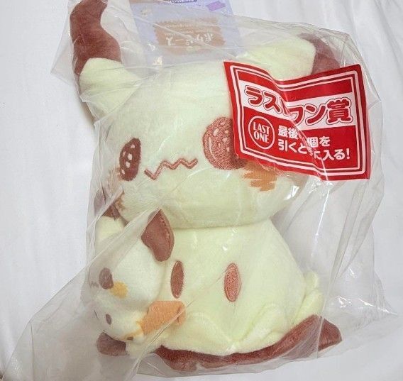 ポケピース 一番くじ ラストワン賞 ぬいぐるみ ミミッキュ ポケモン おさいほうのひととき