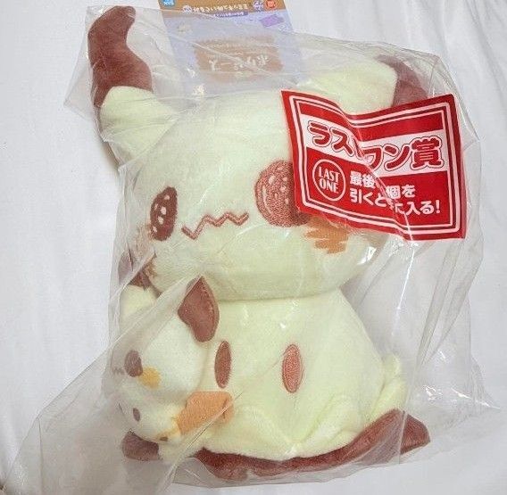 一番くじ ポケピース ラストワン賞 ぬいぐるみ ミミッキュ おさいほうのひととき
