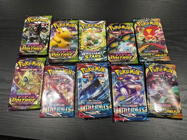 ポケモンカード アメリカ 英語版 パック 新品未開封