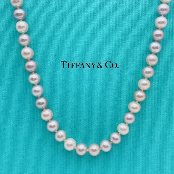 Tiffany & Co. ネックレス パール マルチカラー カラーパール ☆Yahoo!フリマ出品☆