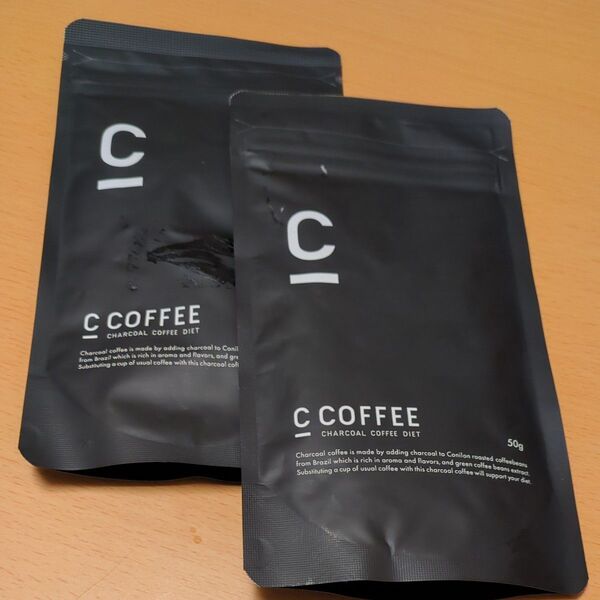 C COFFEE シーコーヒー CCOFFEE ハーフサイズ 50g コーヒー ブラジル産 コーヒー豆 100% 2個セット