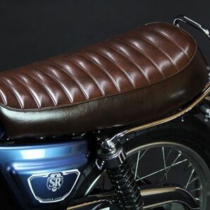 SR400 GOODSEAT タックロールブラウン(09年-Final)