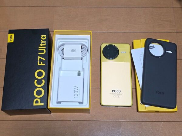 Xiaomi POCO F7 Ultra イエロー 16GB 512GB 中古SIMフリースマートフォン 日本国内版