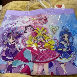 キミとアイドルプリキュア ビニールバッグ トートバッグ プールバッグ