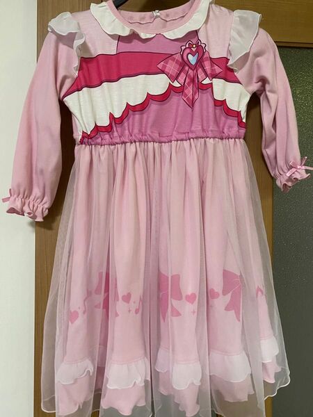 キミとアイドルプリキュア なりきりドレスパジャマ ワンピース パジャマ 110cm 女の子