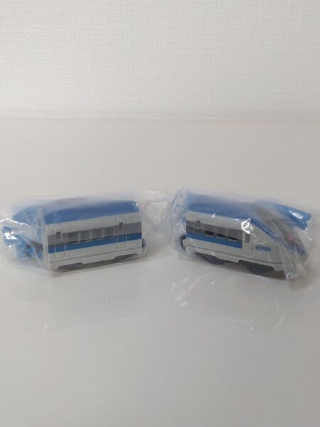 ☆未使用☆カプセルプラレール 500系新幹線 後尾車&中間車