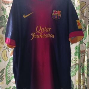 NIKE FCバルセロナ 2012-2013 ホーム サイズL ユーズド