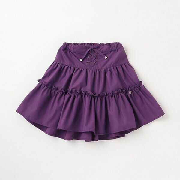 ANNA SUI mini アナスイミニ ティアードスカート パープル 140