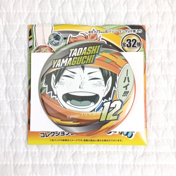 ハイキュー ファンパーク コレクション缶バッジ「FAN!!」 山口忠