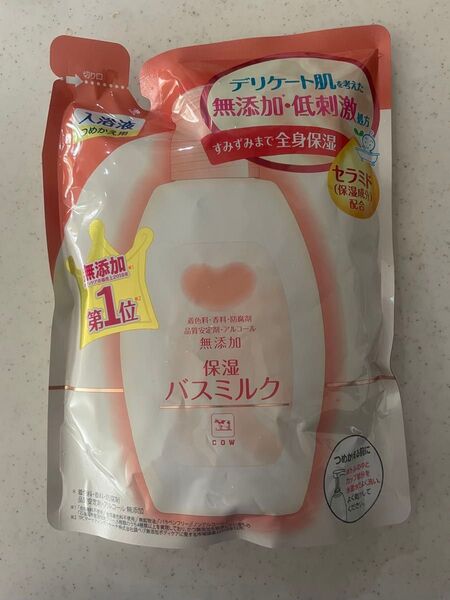 カウブランド 無添加バスミルク 詰替用 480ml ×1