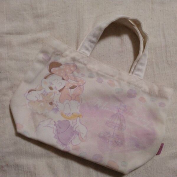 Disney トートバッグ ディズニー ミニーマウス デイジー