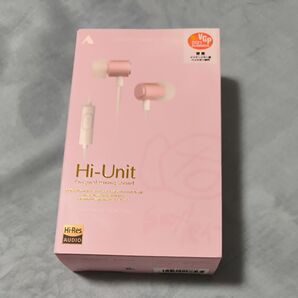Hi-Unit マイク付き 有線ピヤホン2 HSE-A2000PN-P ピンク 有線イヤホン