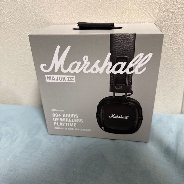ワイヤレスヘッドホン Major IV Black ブラック Bluetooth Marshall マーシャル 未開封品 正規品