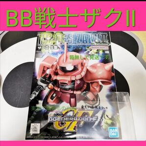BB戦士 GジェネレーションF シャア専用ザク ザクII S型 No.231 未組立 HGUC 赤色 外箱無し