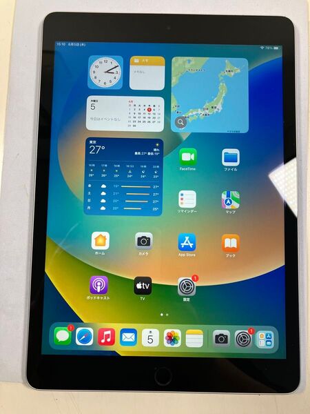 iPad 第9世代 64GB シルバー Wi-Fiモデル 中古品