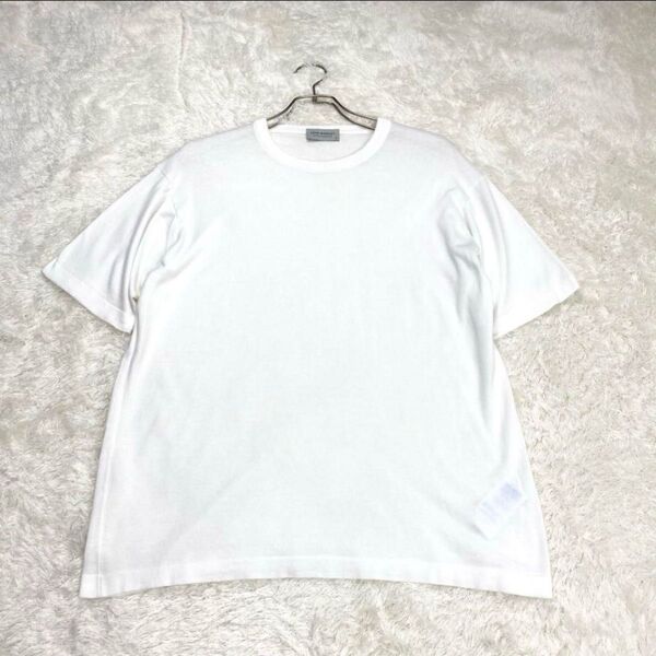 【現行】JOHN SMEDLEY ジョンスメドレー シーアイランドコットン 半袖ニットTシャツ クルーネック ISIS Mサイズ