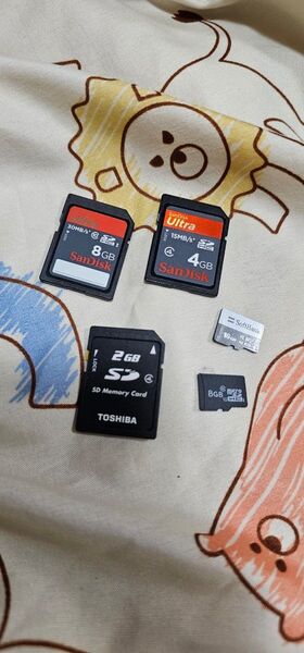 SDカード セット 5枚 MicroSD スマホ デジカメ