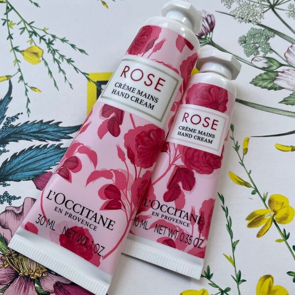 【新品】 ロクシタン ハンドクリーム ローズ30mlと10ml リニューアルパッケージ