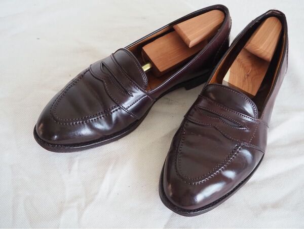 Alden 0684 Burgundy cordovan Full Strap Slip-On Loafer