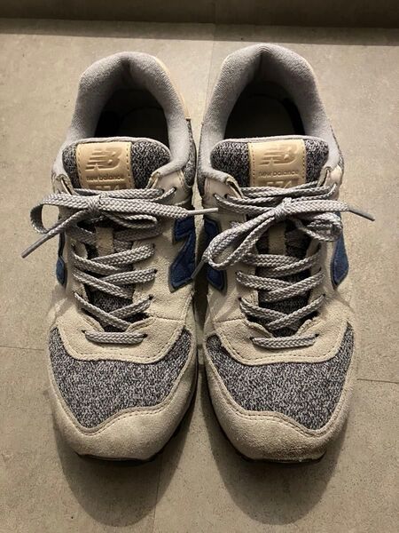 New Balance 574 スニーカー グレー/ネイビー