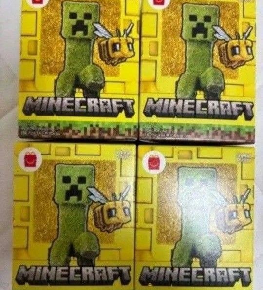 マクドナルド ハッピーセット マイクラ マインクラフト 全4種