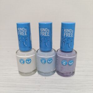 新品 リンメル カインド&フリー ネイルポリッシュ 3色セット