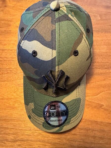 NEW ERA ニューエラ 9FORTY ヤンキース キャップ 迷彩柄