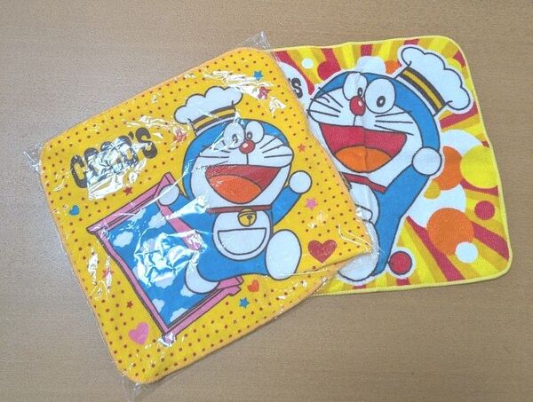 ドラえもん ハンドタオル ミニタオルハンカチ ココス 2点セット