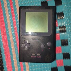 NINTENDO ゲームボーイポケット ブラック 動作確認済み MGB-001 GAMEBOY 任天堂 GB