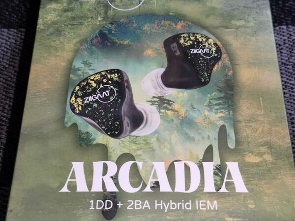 ZiiGaat Arcadia 有線イヤホン