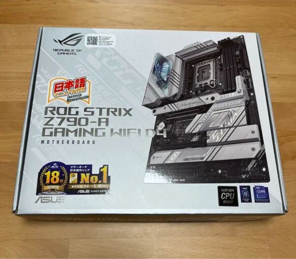 【ほぼ新品】ASUS マザーボード ROG STRIX Z790-A GAMING WIFI D4