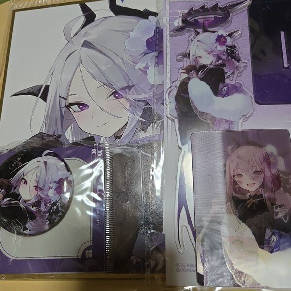 空崎ヒナ モ誰 中国イベント限定cpgz グッズセット アクスタ・缶バッジ・色紙