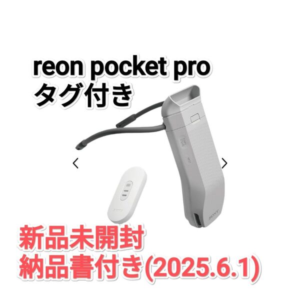 即日発送 SONYレオンポケット REON POCKET PRO プロ センシングタグあり TAG ソニー