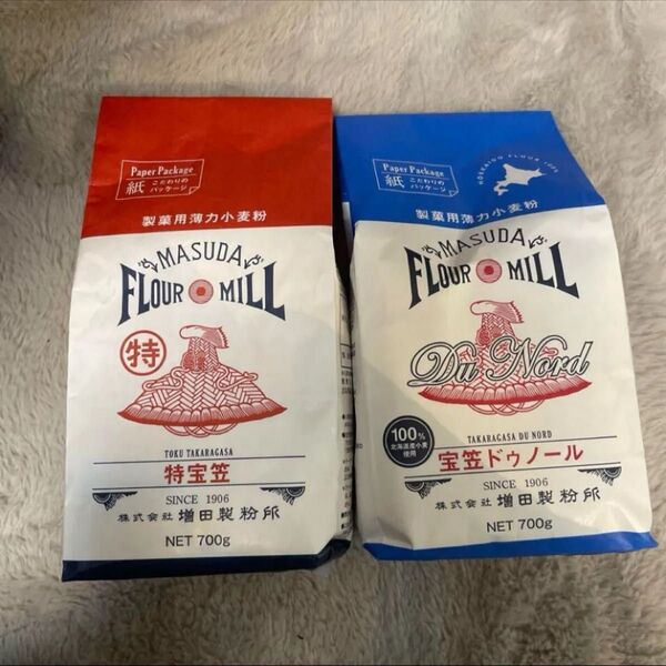 特宝笠& 宝笠ドゥノール 小麦粉
