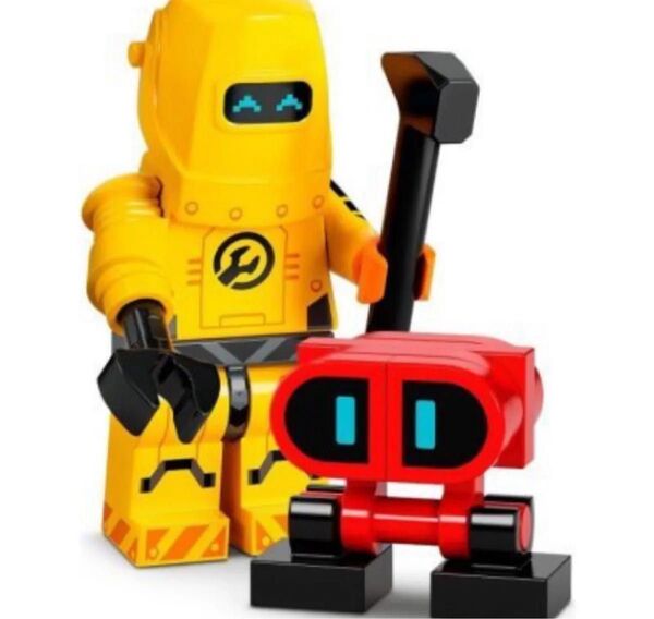 新品 未使用 LEGO レゴ 71032 ミニフィグ シリーズ 22 イエローロボットメカニック ミニフィギュア