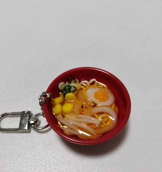 ラーメンキーホルダー食品サンプル