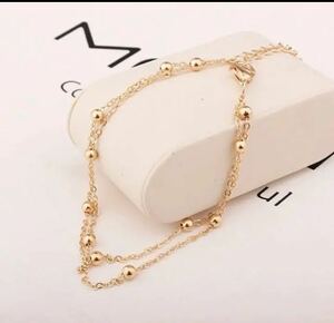  new goods stylish anklet Gold color 