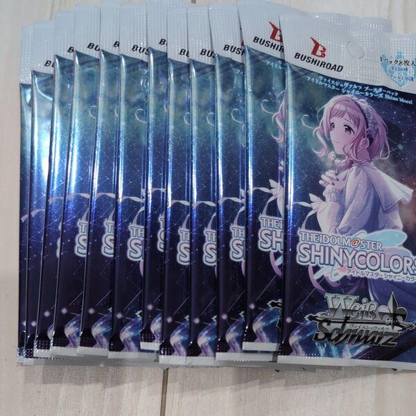ヴァイスシュヴァルツ アイドルマスター シャイニーカラーズ Shine More! 1box分12パック