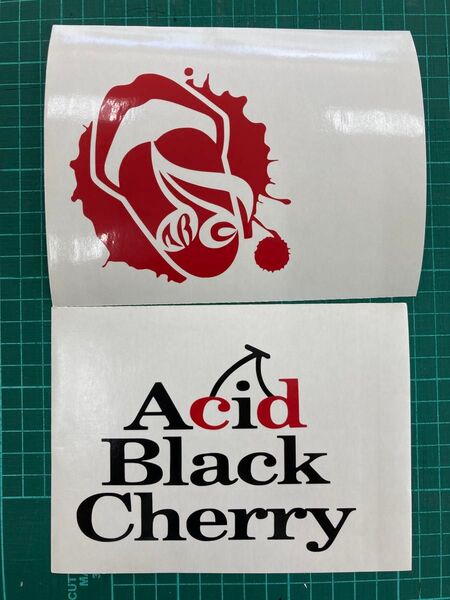 Acid Black Cherry カッティングステッカー カッティングシート オーダーカッティングステッカー