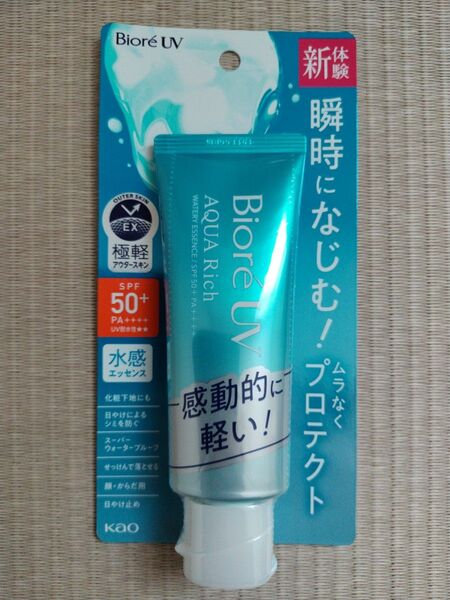 ビオレUV アクアリッチウォータリーエッセンスr 日焼け止めエッセンス 水感エッセンス 日焼け止め