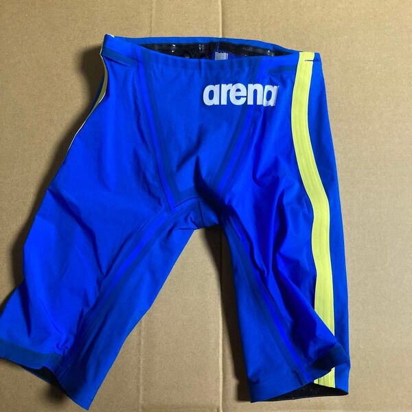 アリーナarena 競泳水着 ブルー アクアフォース SS