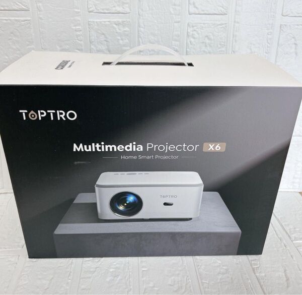 プロジェクター Toptro X 1080P 4K対応 Android TV 家庭用 小型