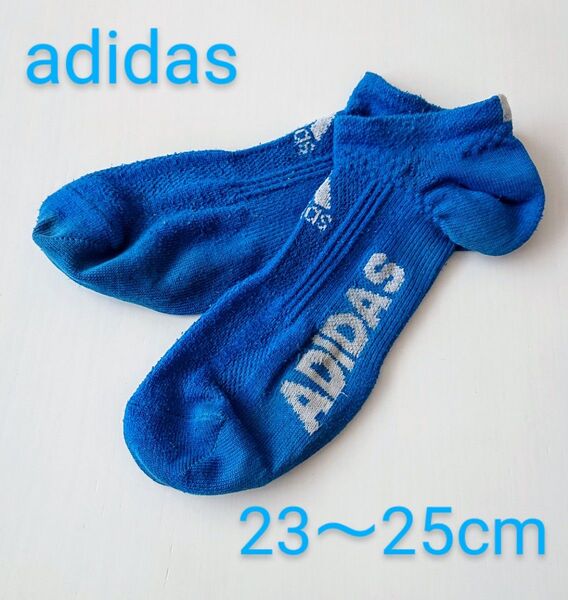 ◆adidas スニーカーソックス 23~25cm アディダス キッズ ジュニア 子供用 メンズ レディス