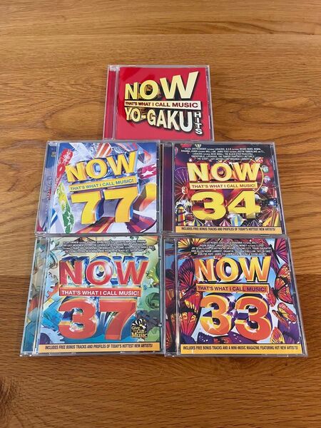 NOWシリーズ 洋楽 CD 5枚セット