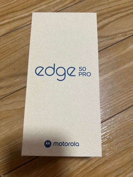 【未使用/未開封品】 motorola edge 50 pro 12GB/256GB ブラックビューティー PB1K0000JP